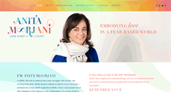 Desktop Screenshot of anitamoorjani.com