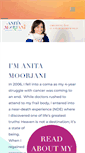 Mobile Screenshot of anitamoorjani.com